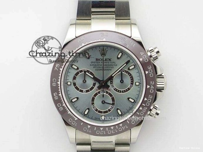 0417 SoftTouch Day-Date 40mm 228239 BP New Dial Version 904 SS Ice Blue T Crystal Markers Dial on SS President Bracelet A 2822